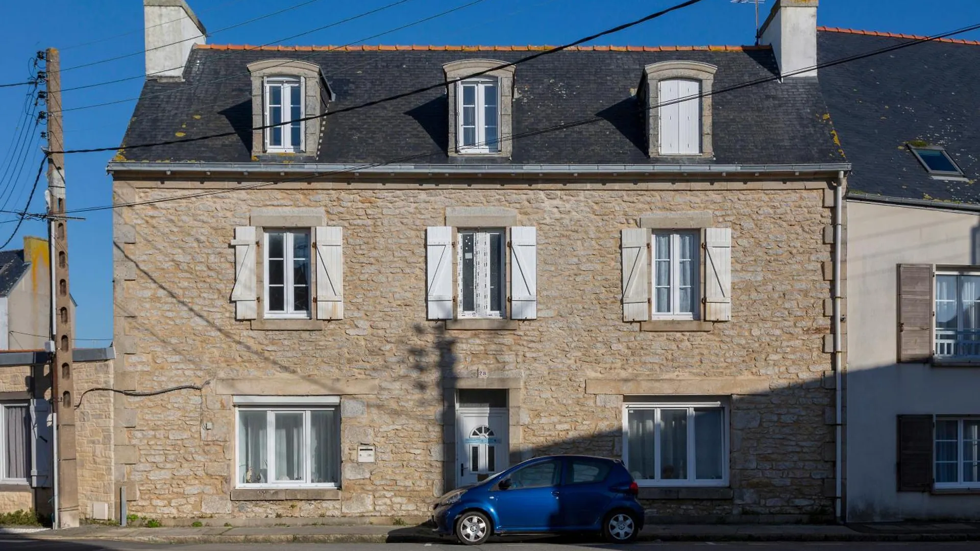 Alojamento de Acomodação e Pequeno-almoço L'Eclose Chambre Ildut Guilvinec França